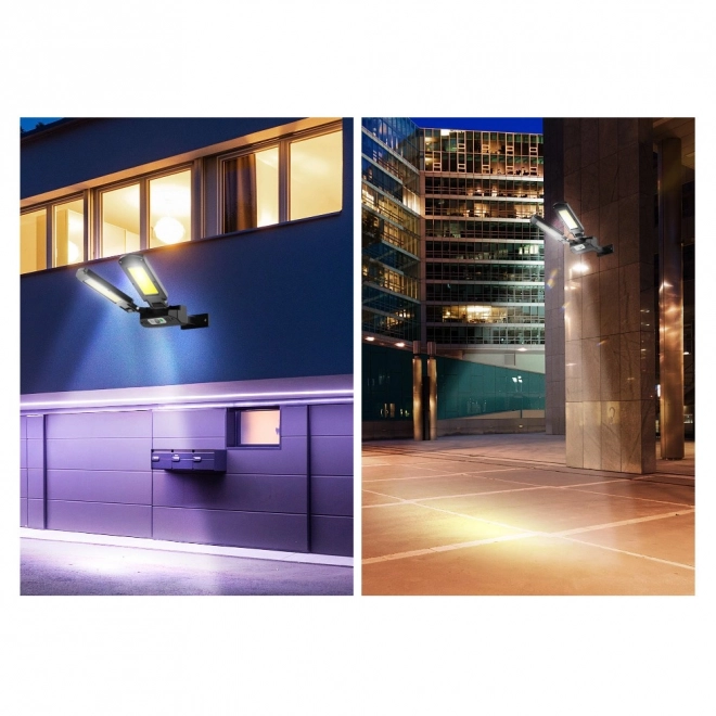 Solar led street light with sensor and remote