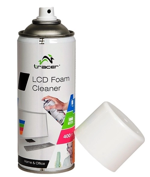 Schiuma detergente per schermi LCD