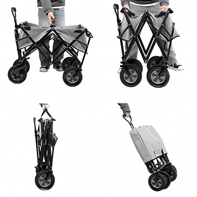 Foldable Blue Beach and Garden Trolley