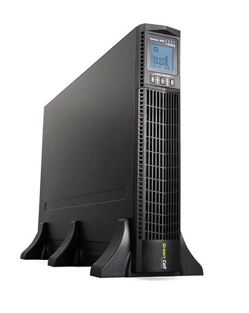 Gruppo di continuità UPS per rack Green Cell RTII 1000VA 900W con LCD