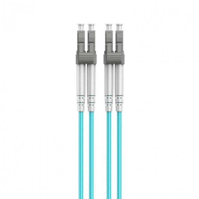 Fiber Optic Multimode Duplex Cable OM4 50/125 LC/LC 25m