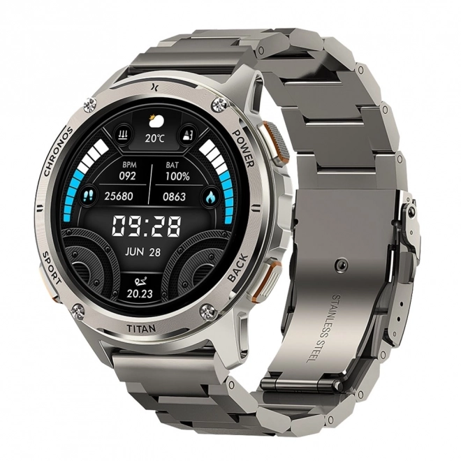 Smartwatch Maxcom Titan Chronos Silver