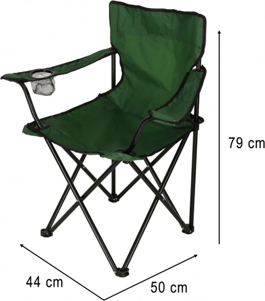 Luaro Folding Camping Chair Green