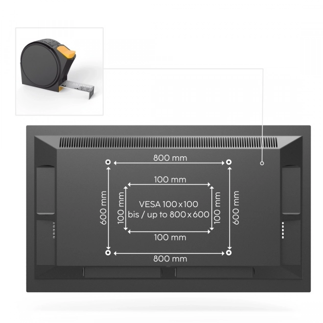 Hama Motion XL Tilt TV Wall Mount 100 Inch
