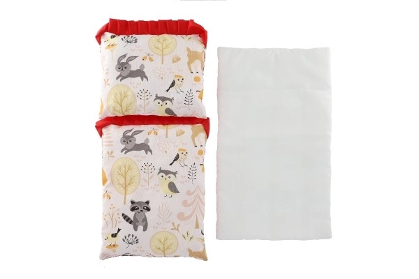 Set Copertina con Cuscino e Base per Bambole