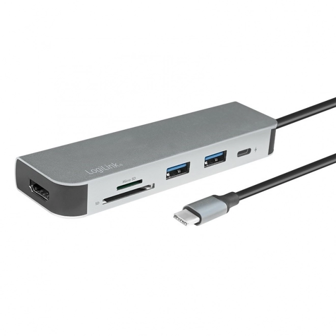 Multifunctional USB-C Hub with Card Reader and HDMI