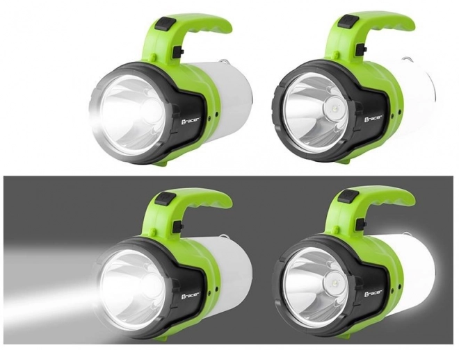 Tracer spotlight flashlight with lamp 1200mAh