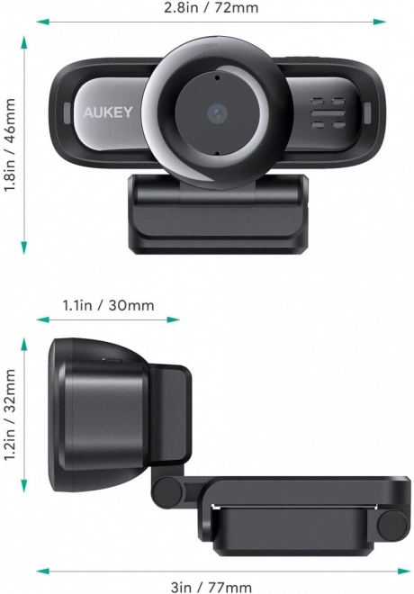 Aukey Webcam Full HD with Autofocus