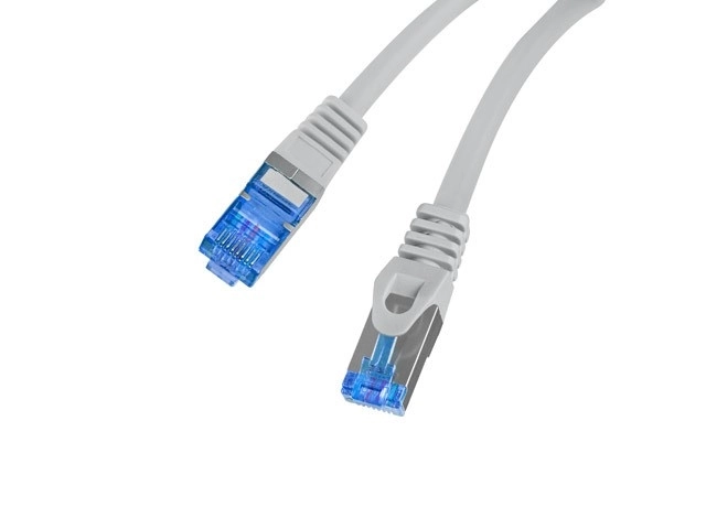 Patch Cable Cat 6A S/FTP LSZH CCA 0.25m Gray