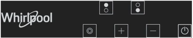 Ceramic cooktop with touch control