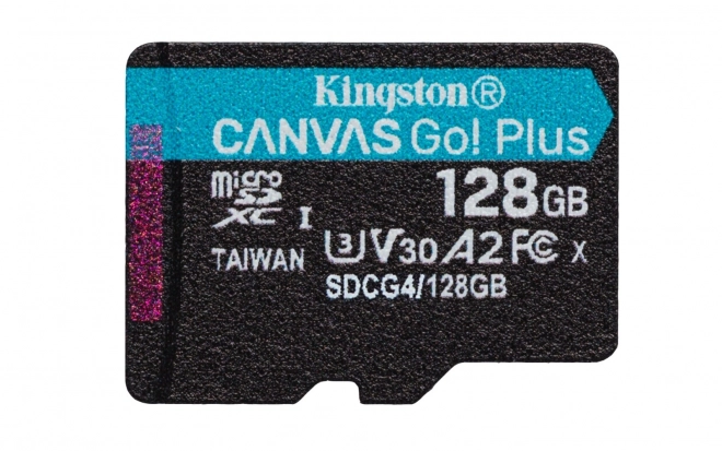 MicroSD card 128GB Canvas Go! Plus with adapter