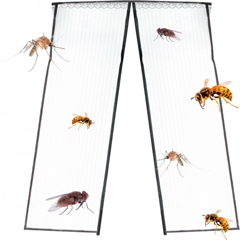 Fina mrežica za svež zrak brez insektov