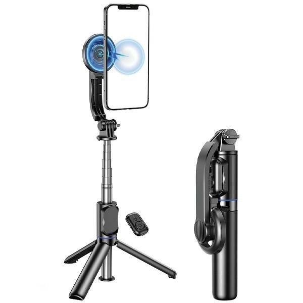 Selfie Stick Holder with Magnetic Tripod