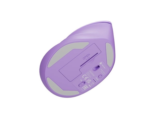 Wireless Vertical Mouse Pure Lavender Crake 2