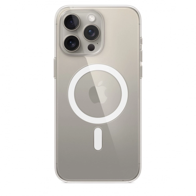 Custodia MagSafe per iPhone 15 Pro Max - Trasparente