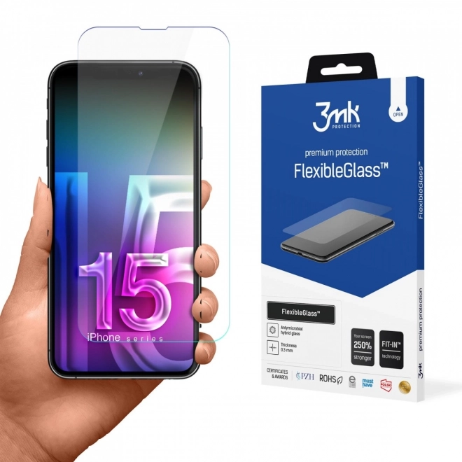 Vetro flessibile per iPhone 15 Pro Max