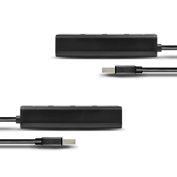 Hub USB 4 porte con ricarica veloce