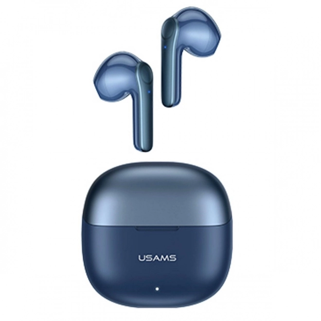 Cuffie Bluetooth TWS Serie XH con Dual Mic - Blu
