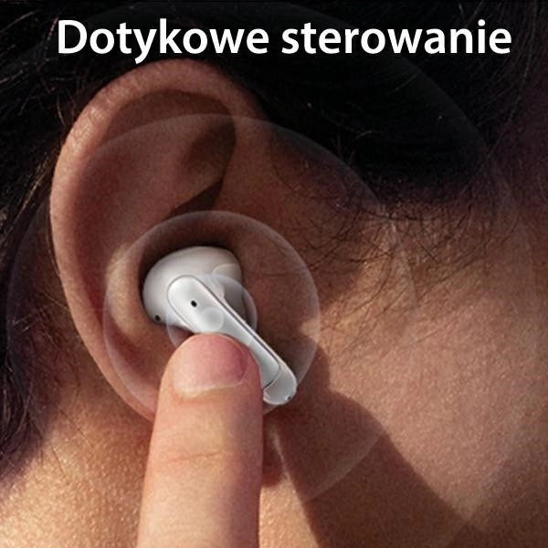 Cuffie Bluetooth TWS 5.3 Series X-Don con doppio microfono ENC nere
