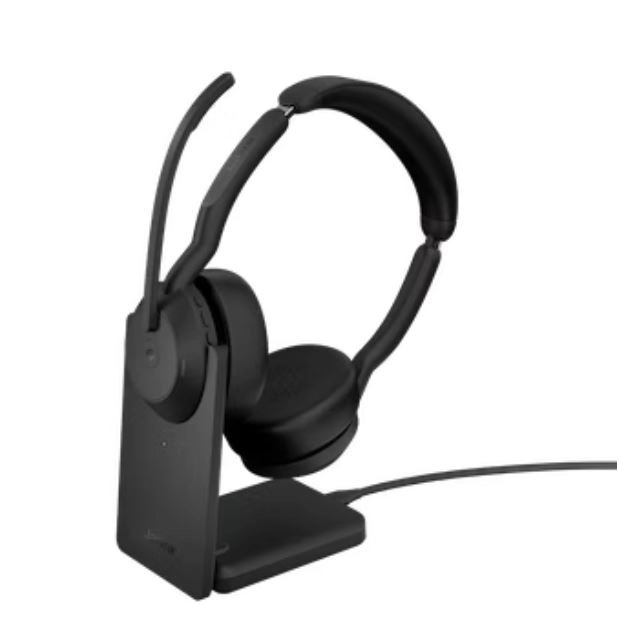 Jabra Evolve2 55 Stereo Headset with Stand
