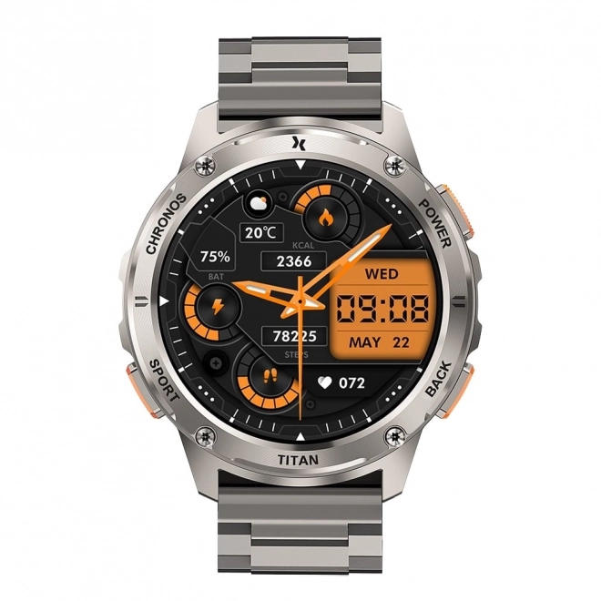 Smartwatch Maxcom Titan Chronos Silver