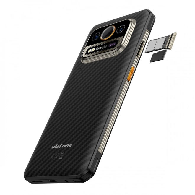 Armor 25T Smartphone with Thermal Imaging in Frost Black