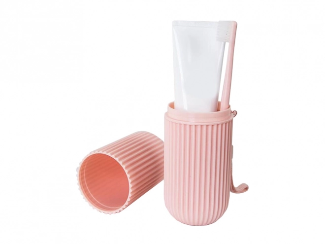 Travel Toothbrush and Toothpaste Case Organizer