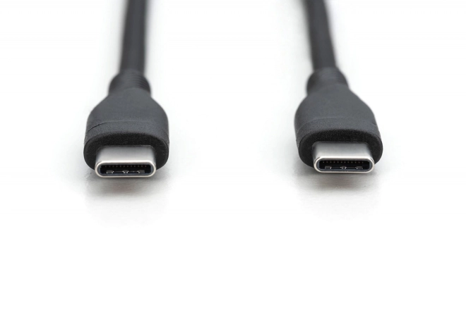 USB-C-Silikonkabel 2m Schwarz