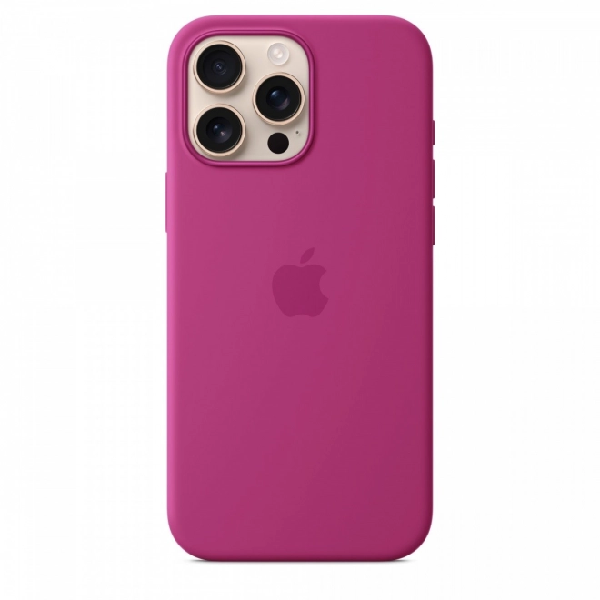 Silicone Case with MagSafe for iPhone 16 Pro Max - Vivid Pink