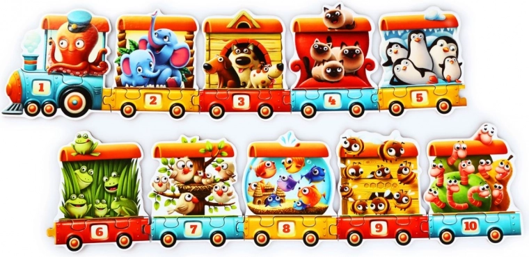 Learning numbers 1–10 in a fun way