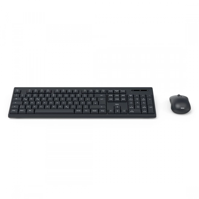 Wireless Keyboard and Mouse Hama WKM-100 Black