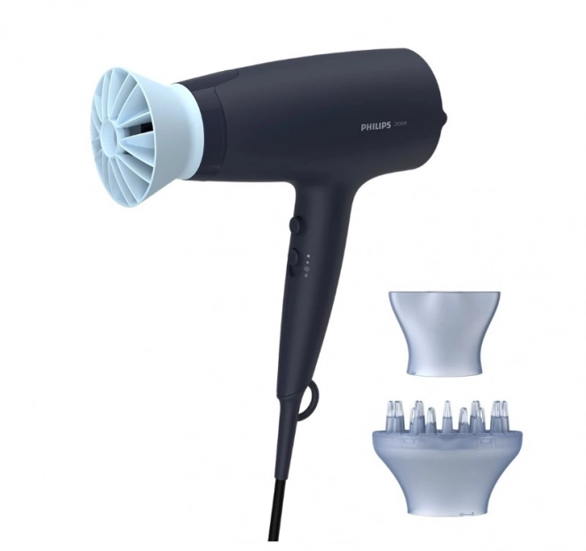Hairdryer with diffuser