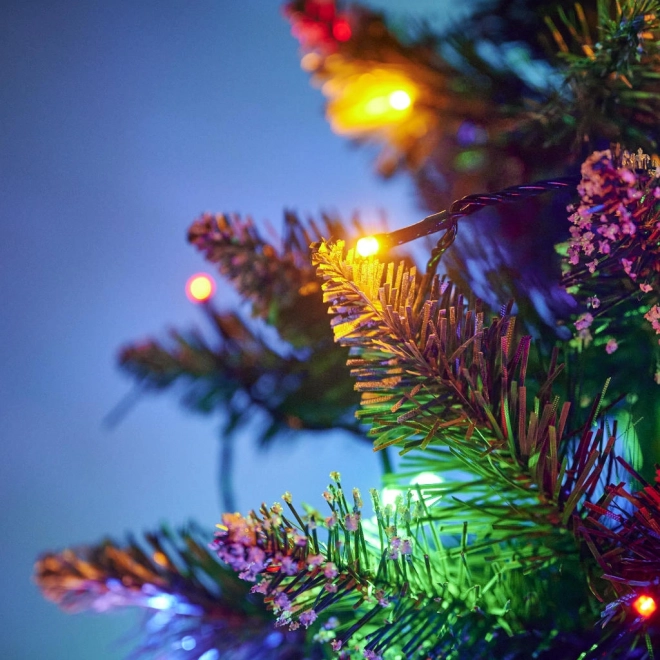 LED řetězové osvětlení- 10 m, 100 LED – Barevné