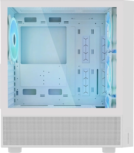 Zijpaneel van gehard glas met klikbevestiging