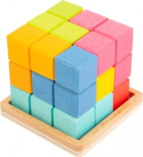 Colorful pieces for easy orientation