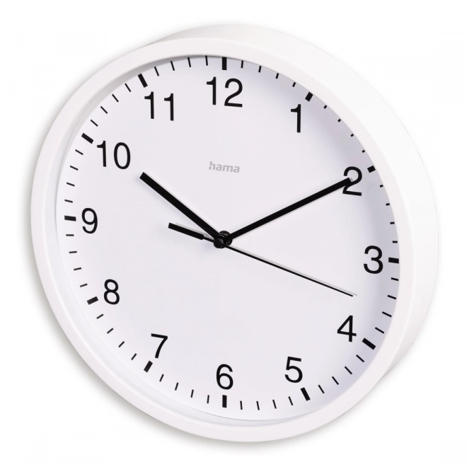 Wall Clock Elba 25cm White