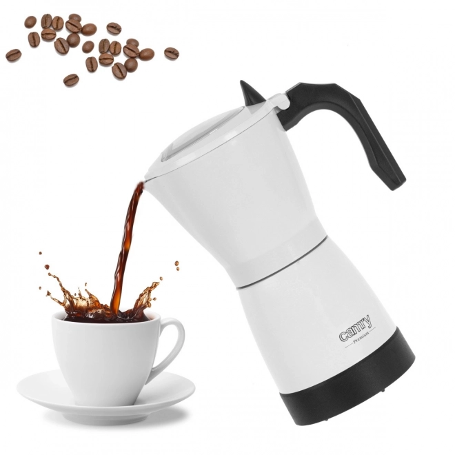 Electric Moka Pot Camry Premium White