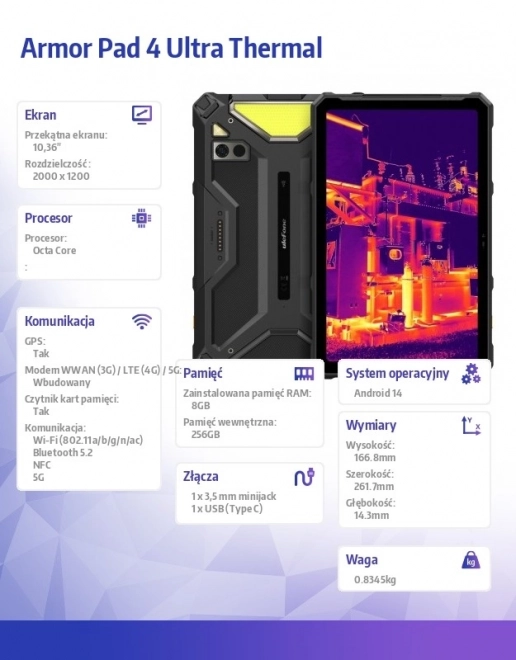 Tablet Armor Pad Ultra Thermal 5G
