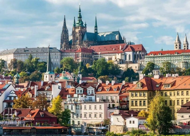 Puzzle Prague Castle 1000 Pieces