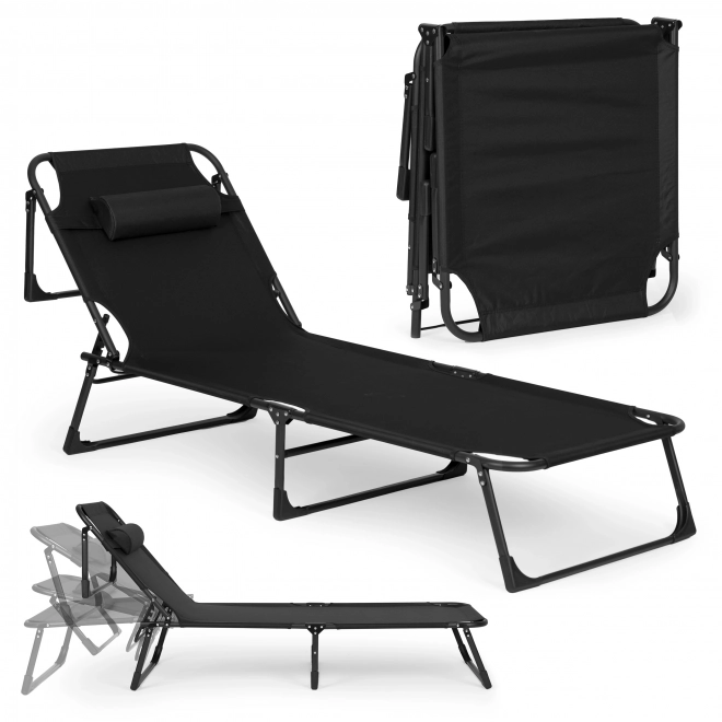 Fishing Lounger with Pillow