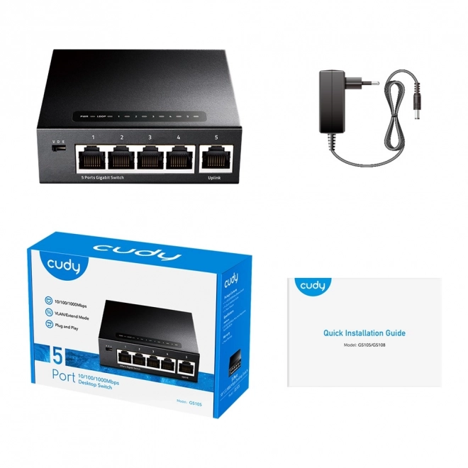 Gigabit Switch GS105 5-Port