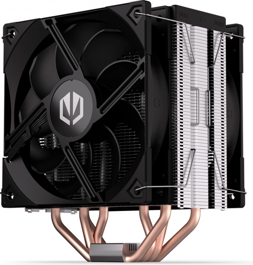 Dual Fluctus 120 PWM fans with semi-passive operation