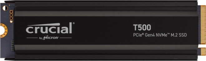 Crucial T500 4TB NVMe SSD with Radiator
