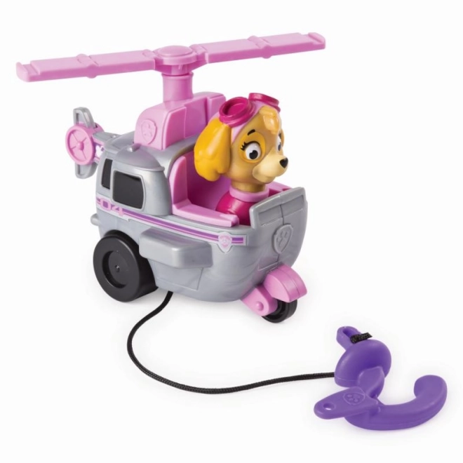 Paw Patrol piccolo veicolo con figurina di vari tipi