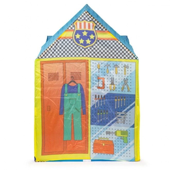 Pixino Kids Play Tent Auto Repair Shop
