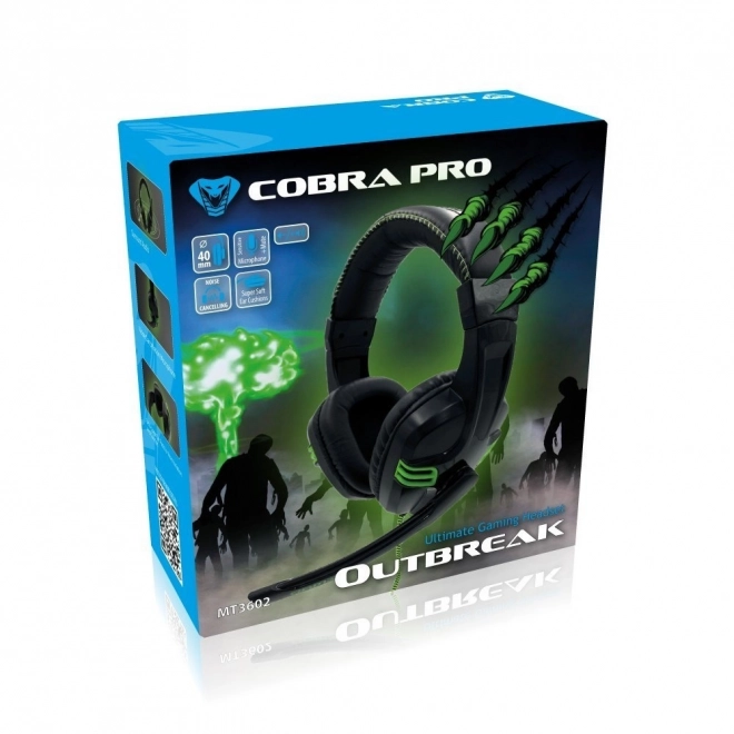 Cuffie da gioco Cobra Pro Outbreak