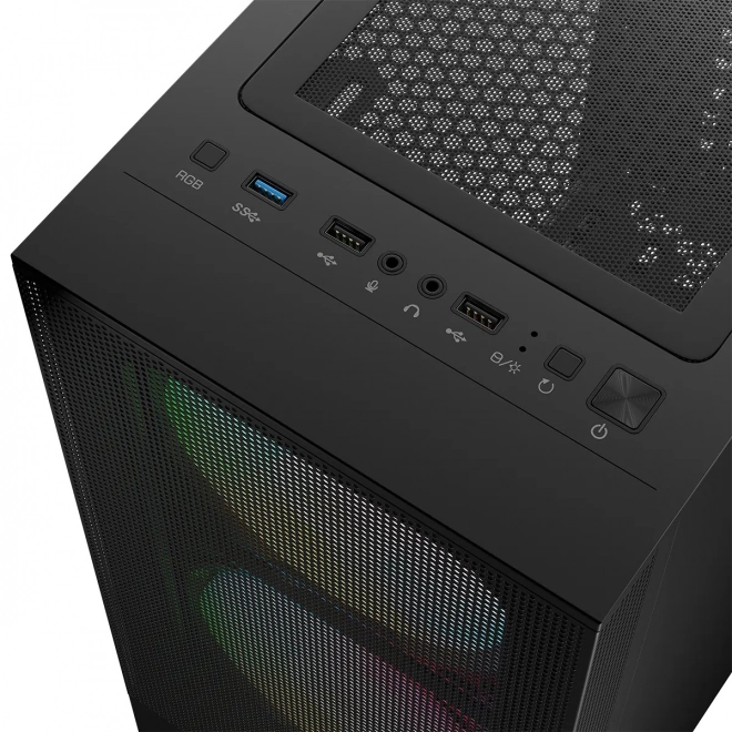 Arya ARGB USB 3.0 Midi Tower Black