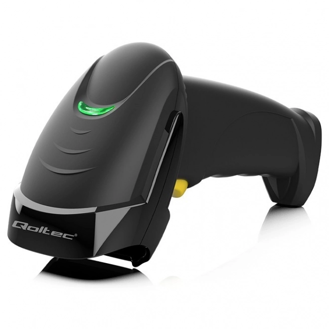 Black laser barcode scanner 1D and 2D