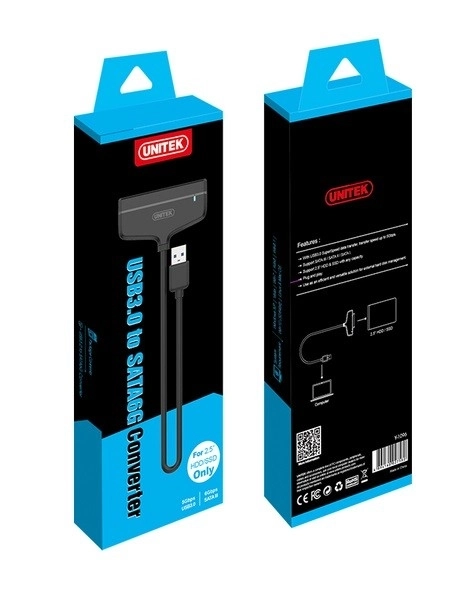 Adattatore USB 3.0 a SATA III per HDD/SSD 2.5''