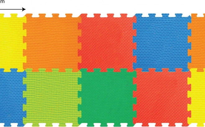 Soft building blocks 10 pcs 32 × 32 cm